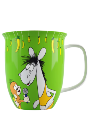 Äffle und Pferdle Kaffeebecher "Das isch..."