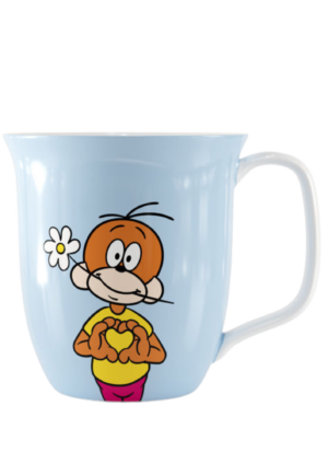 Äffle und Pferdle medium Kaffeebecher "Herzele"
